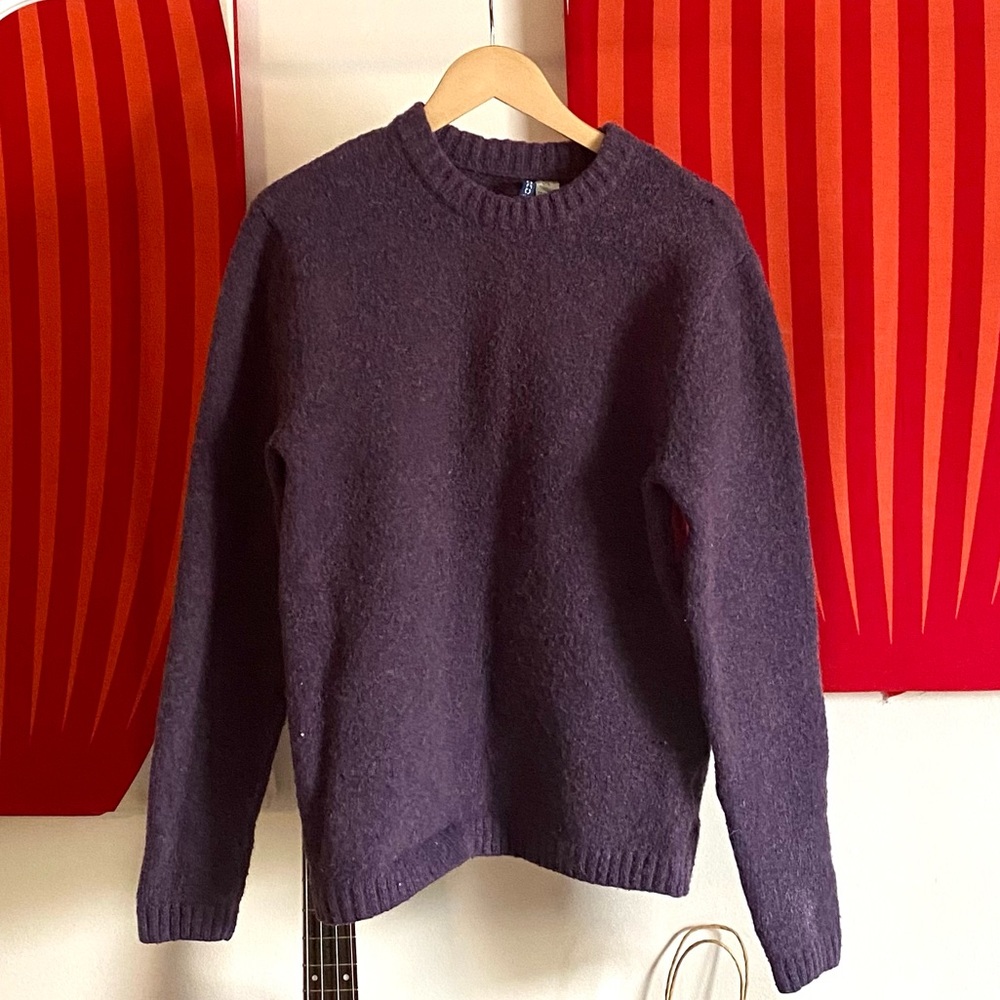 Purple Knit Sweater